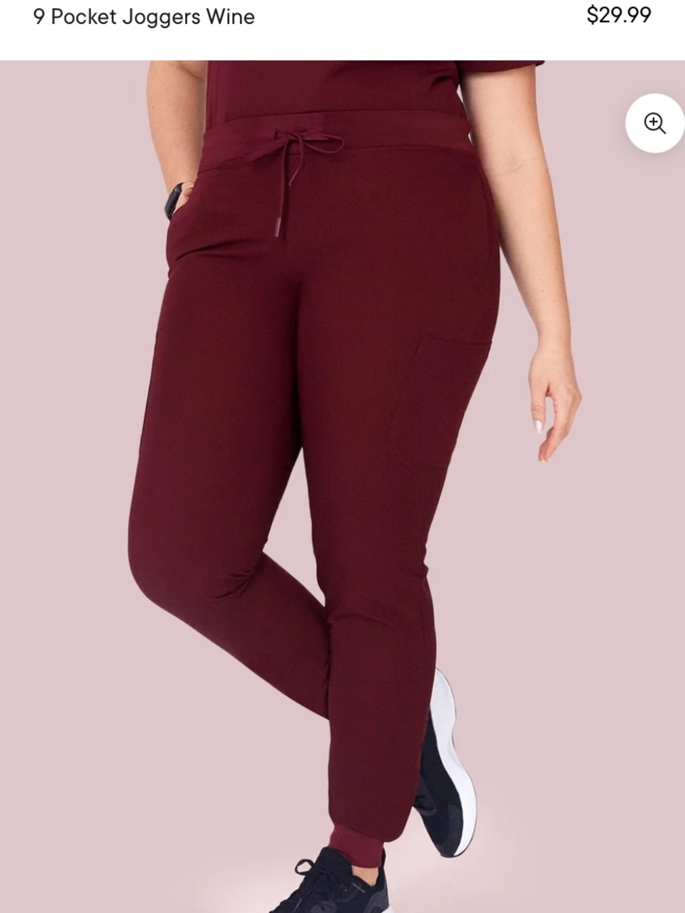 Mandala jogger scrub pants